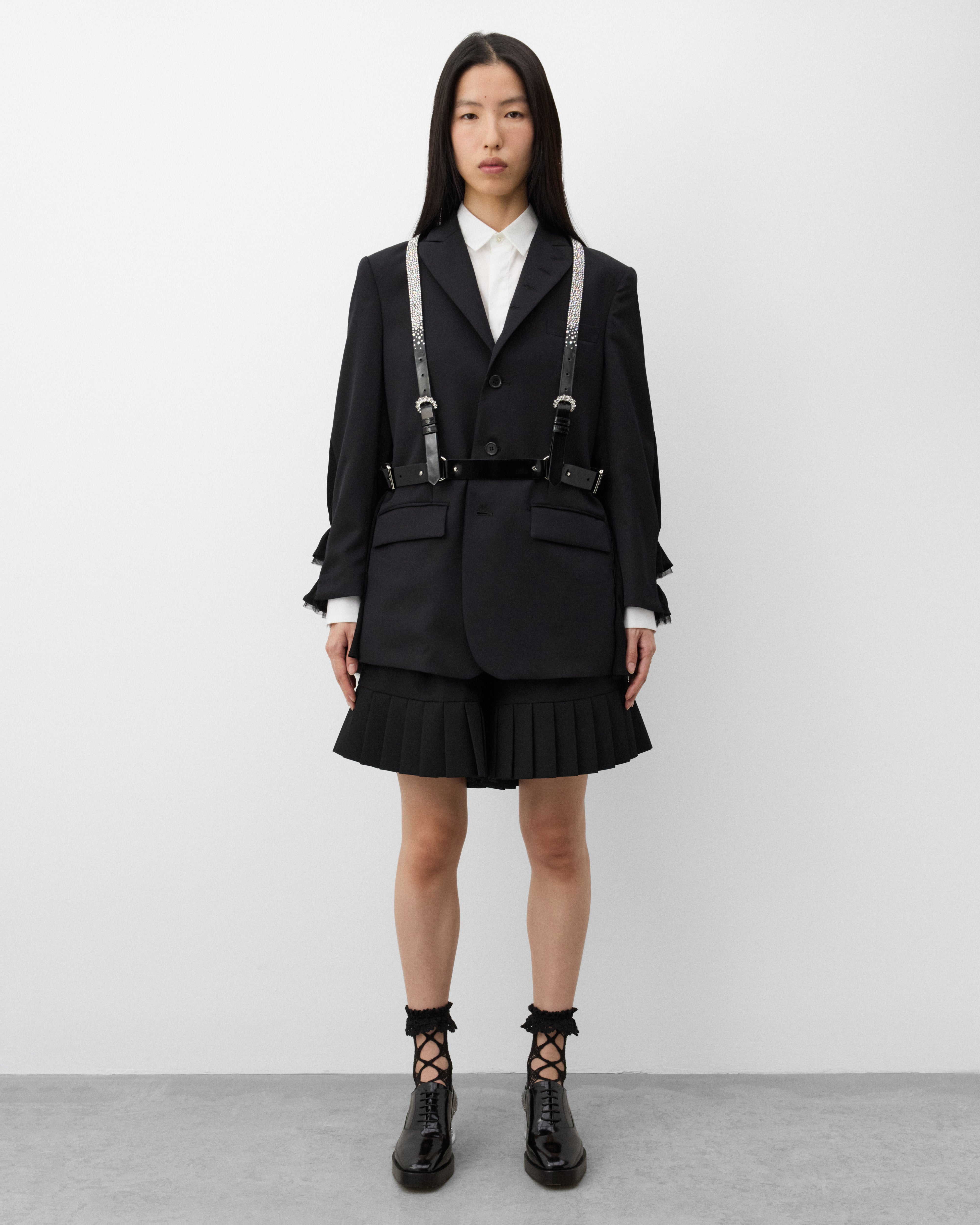 noir kei ninomiya: Women's Jimmy Choo Crystals Harness (Black