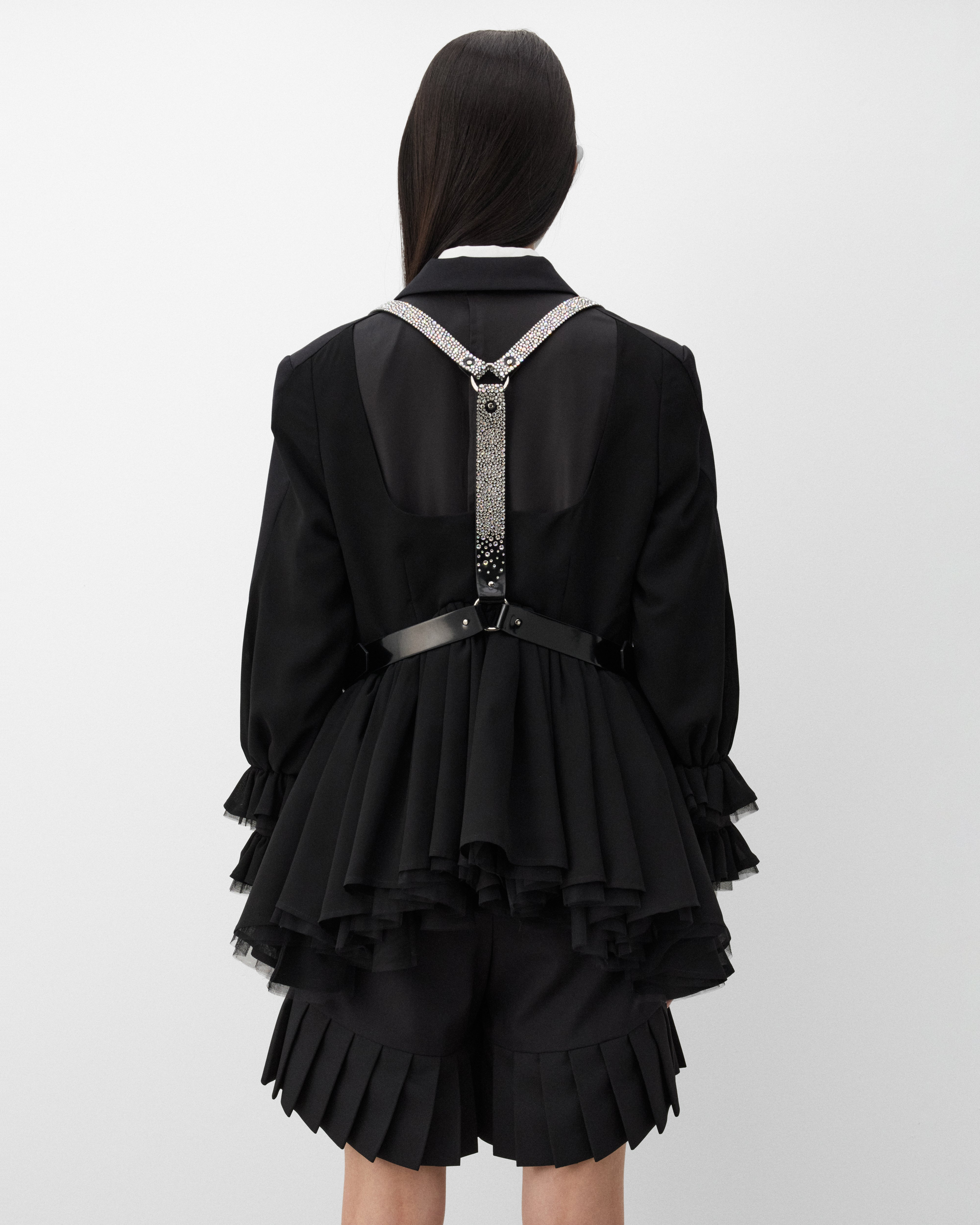 noir kei ninomiya: Women's Jimmy Choo Crystals Harness (Black