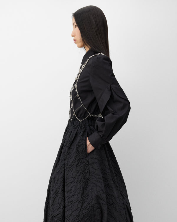 Noir Kei Ninomiya - Women's Metal Stars Harness - (Silver)