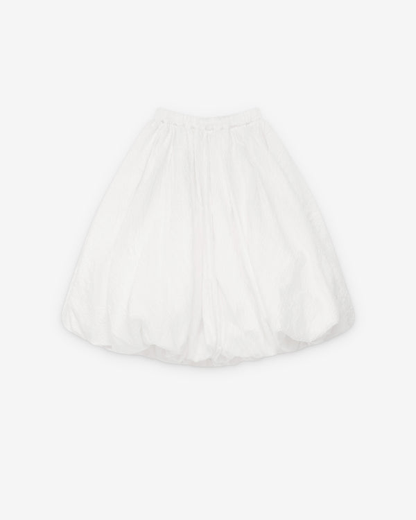 Noir Kei Ninomiya - Women's Brocade Skirt - (White)