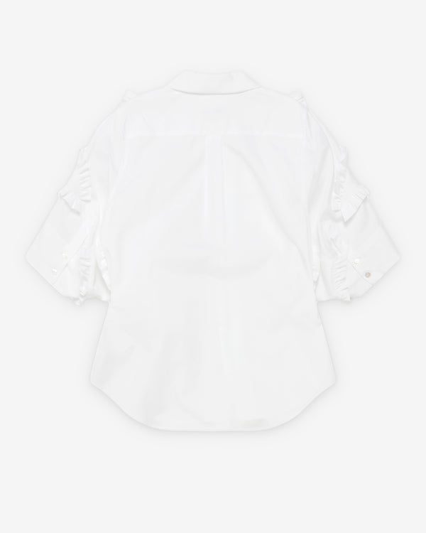 Noir Kei Ninomiya - Women's Ruffle Blouse - (White)