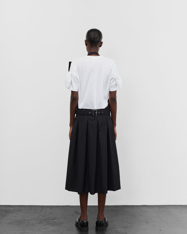 Noir Kei Ninomiya - Women's Bow Pinafore - (Black)
