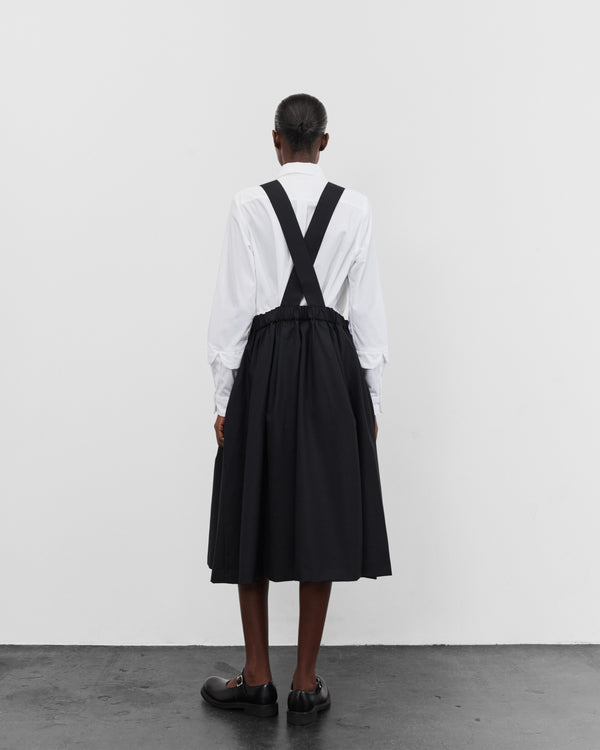 Noir Kei Ninomiya - Women's Bow Pinafore - (Black)