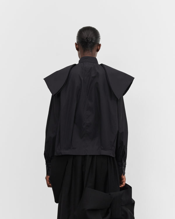 Noir Kei Ninomiya - Women's Large Bow Blouse - (White)