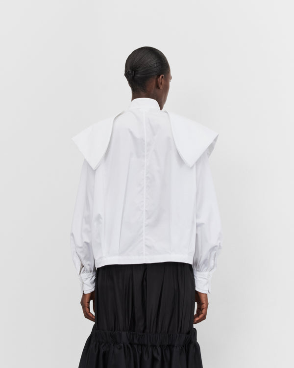 Noir Kei Ninomiya - Women's Large Bow Blouse - (White)