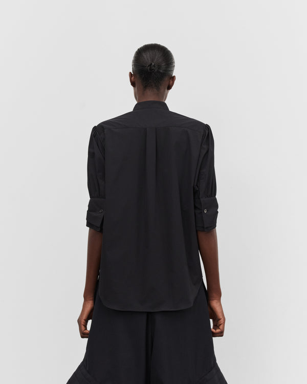 Noir Kei Ninomiya - Women's Double Bow Blouse - (Black)