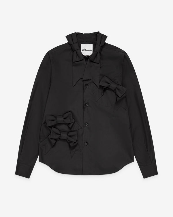 Noir Kei Ninomiya - Women's Bow Blouse - (Black)