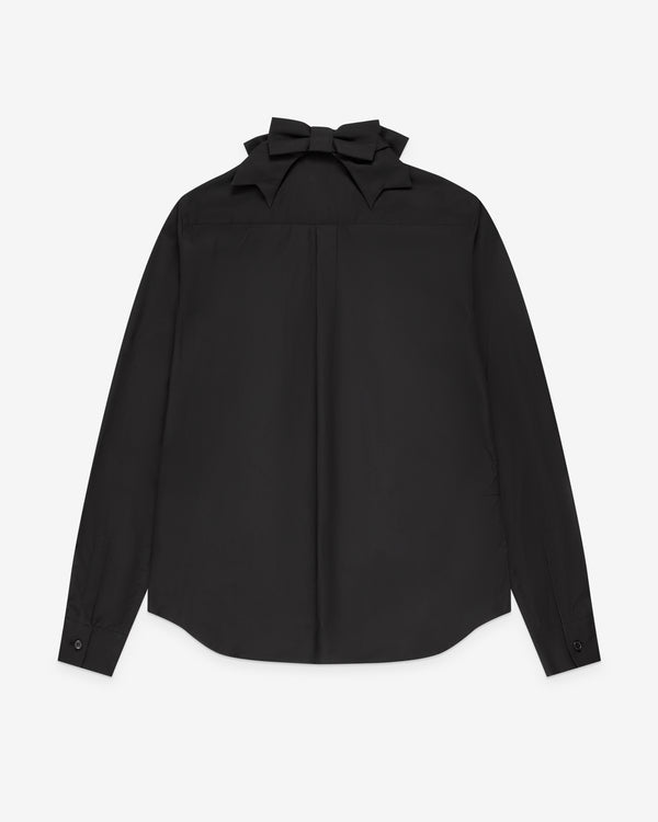 Noir Kei Ninomiya - Women's Bow Blouse - (Black)