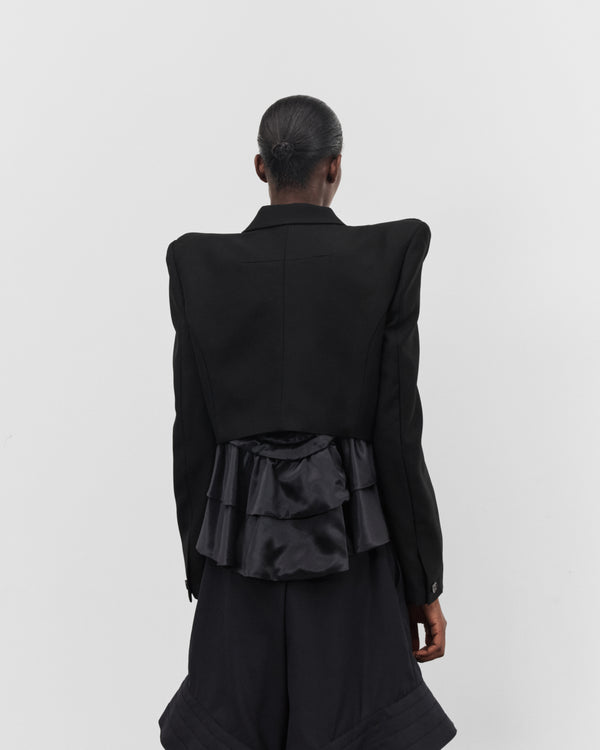Noir Kei Ninomiya - Women's Cropped Blazer - (Black)