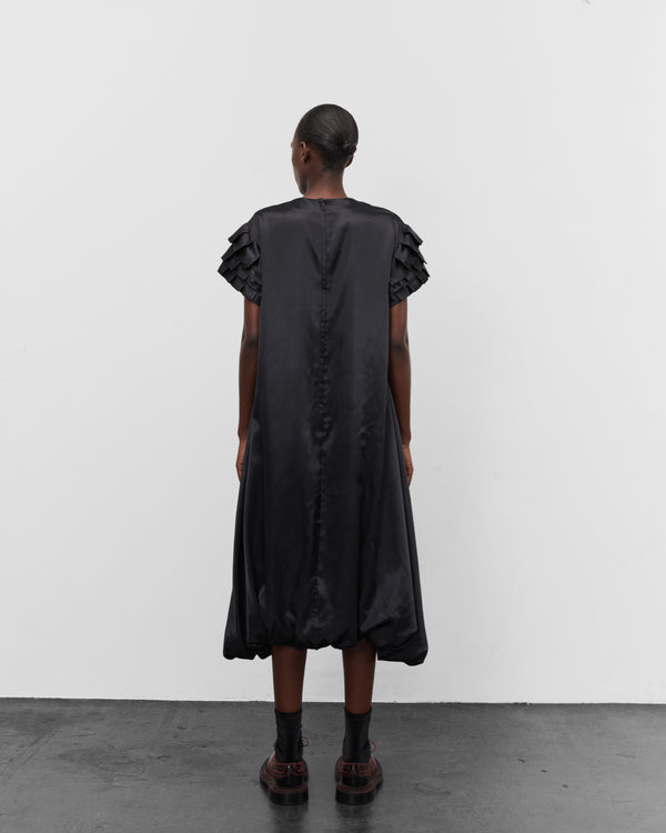 Noir Kei Ninomiya - Women's Bubble Hem Dress - (Black)
