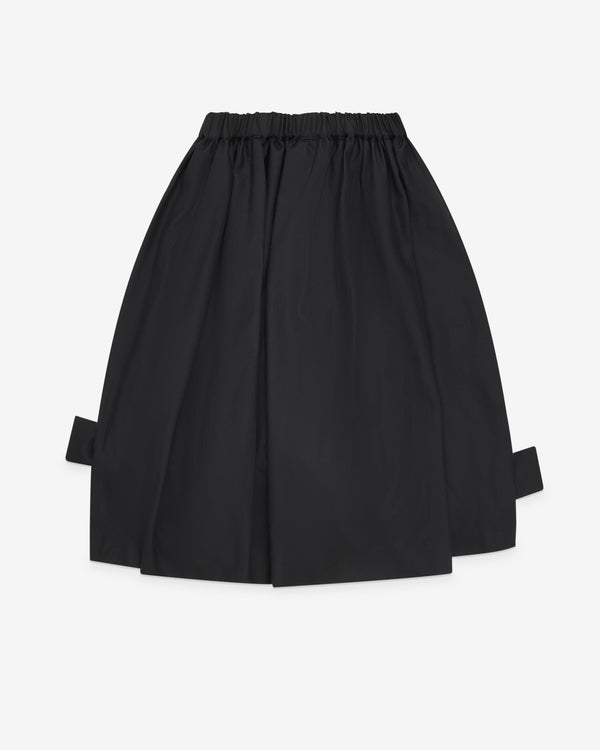Noir Kei Ninomiya - Women's Gathered Bow Skirt - (Black)