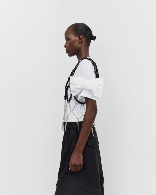 Noir Kei Ninomiya - Women's Yarn & Chain Vest - (Black)