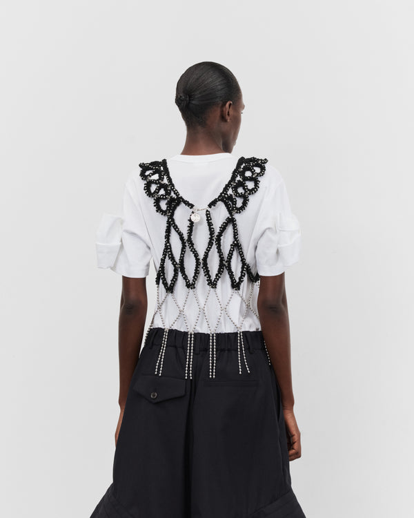 Noir Kei Ninomiya - Women's Yarn & Chain Vest - (Black)