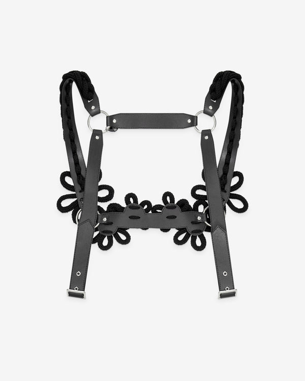 Noir Kei Ninomiya - Women's Cord Flower Harness - (Black)