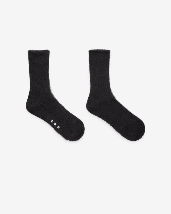 Tao - Women's Mohair Socks - (Black)