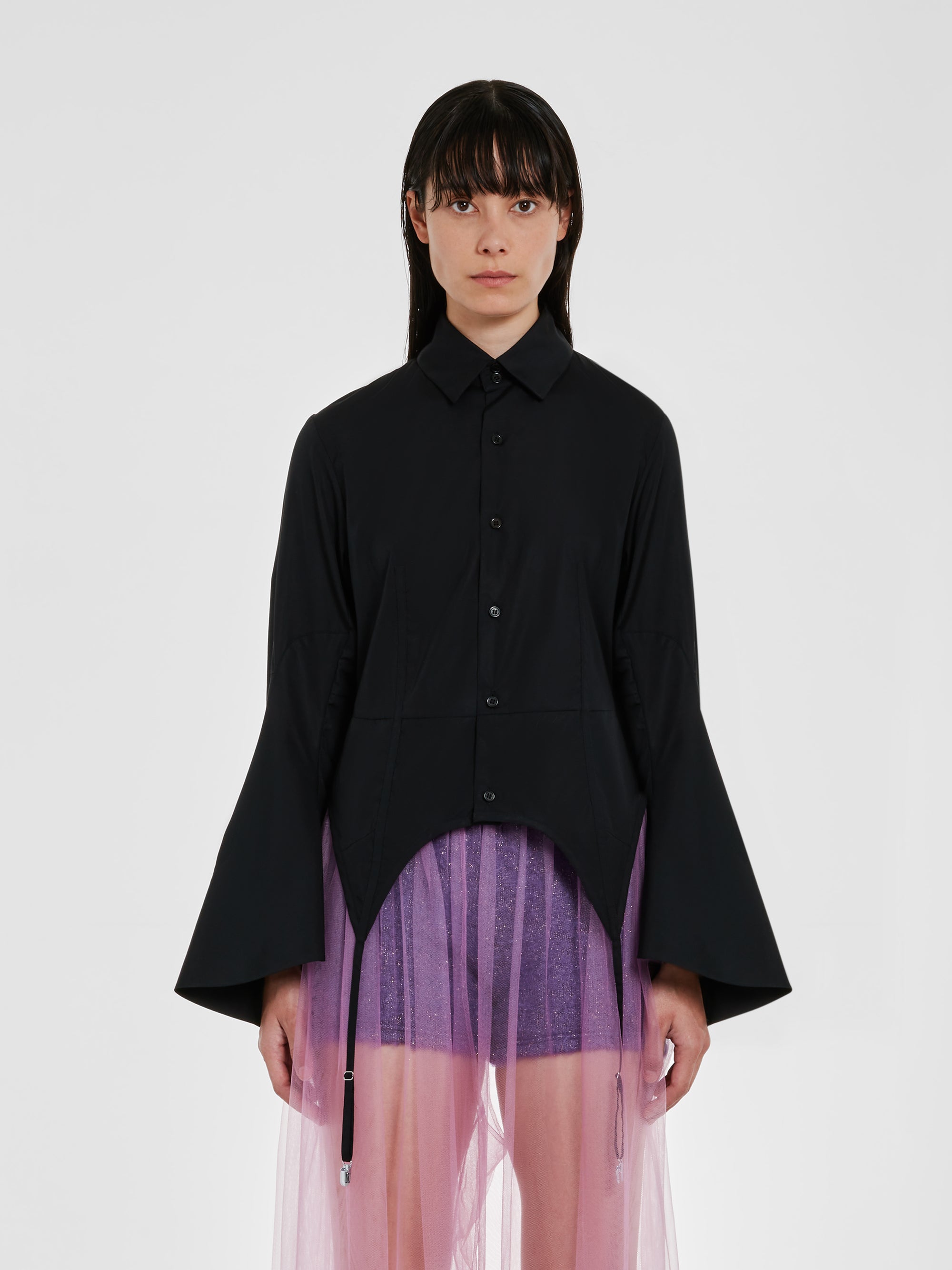 Noir Kei Ninomiya - Women’s Shirt - (Black) view 1