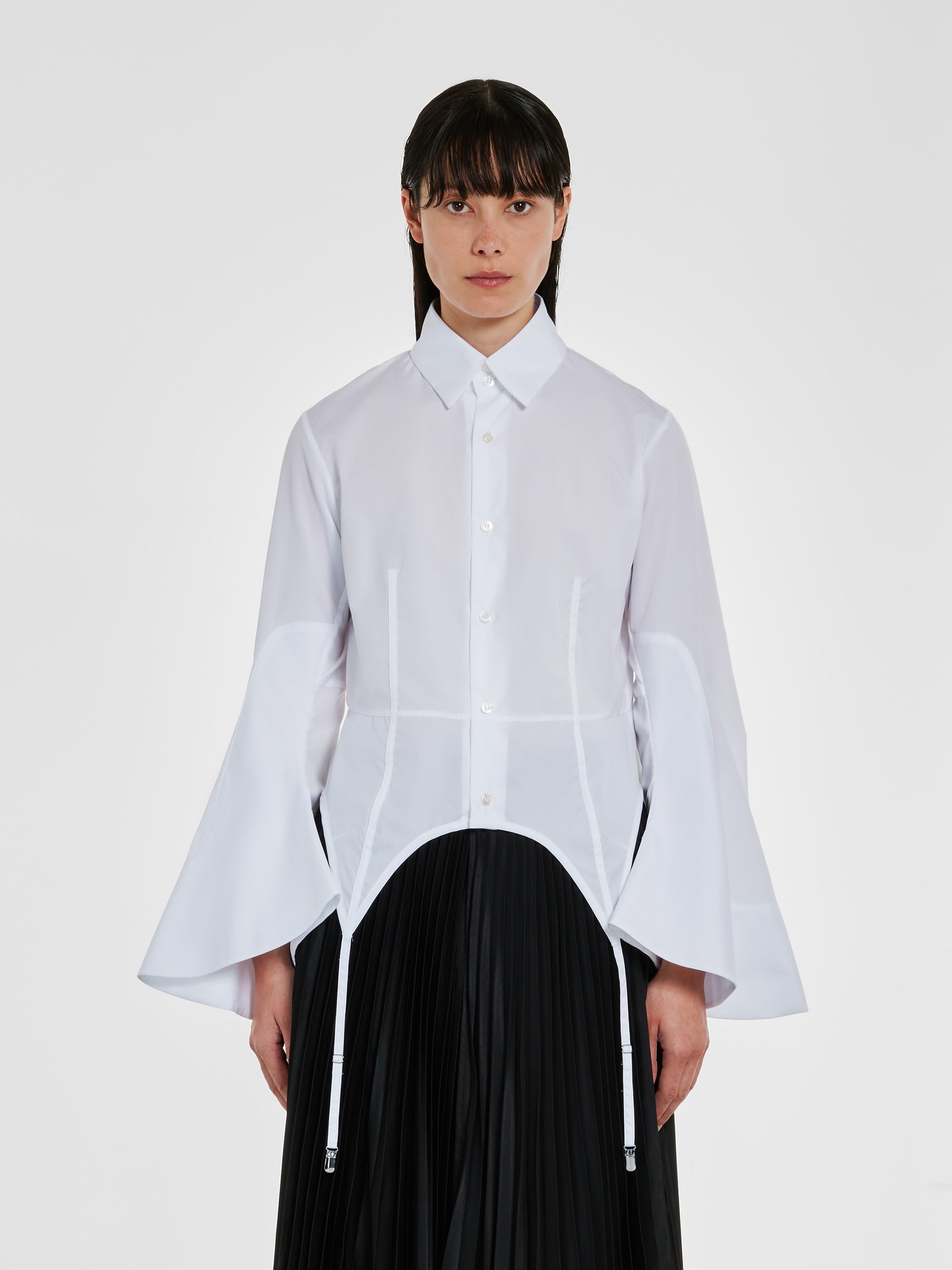 Noir Kei Ninomiya - Women’s Shirt - (White) view 1