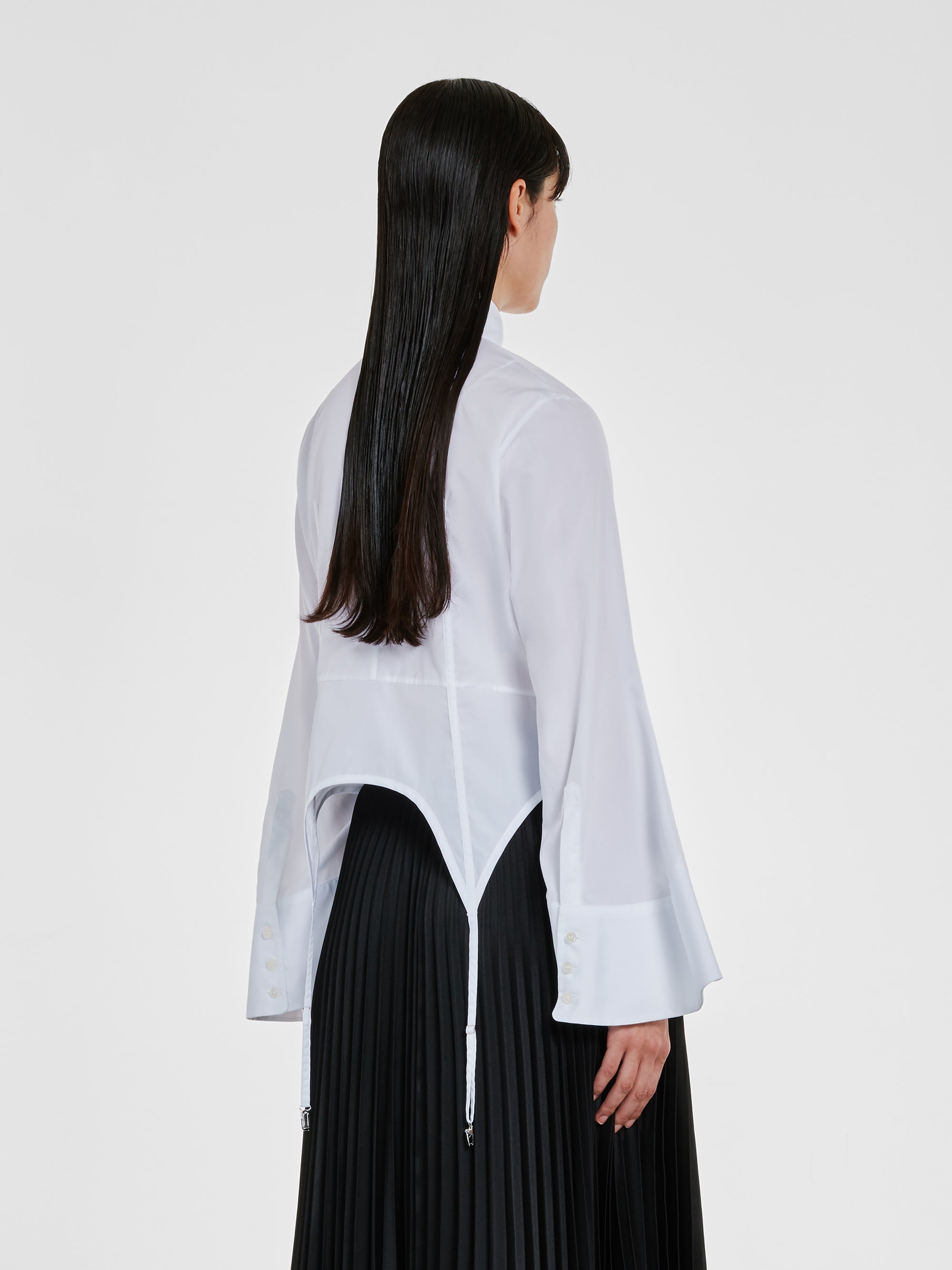 Noir Kei Ninomiya - Women’s Shirt - (White) view 3