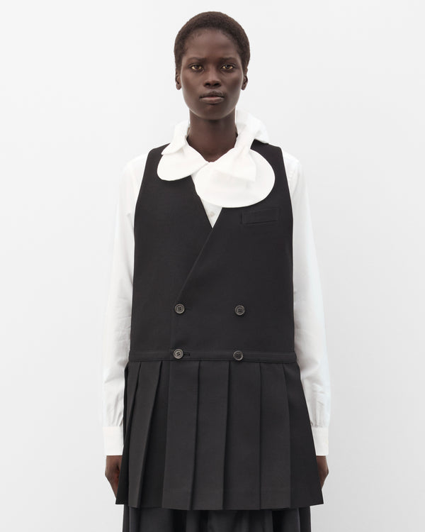 Noir Kei Ninomiya - Women's Double Breasted Vest - (Black)