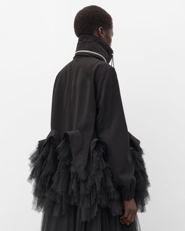 Noir Kei Ninomiya - Women's Technical Tulle Jacket - (Black)