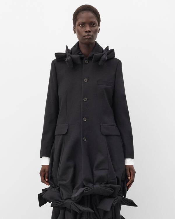 Noir Kei Ninomiya - Women's Bow Jacket - (Black)