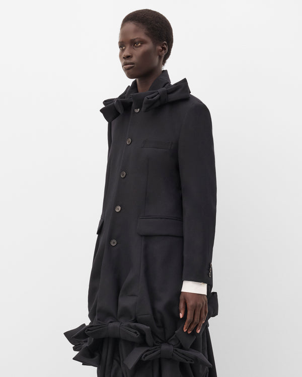 Noir Kei Ninomiya - Women's Bow Jacket - (Black)