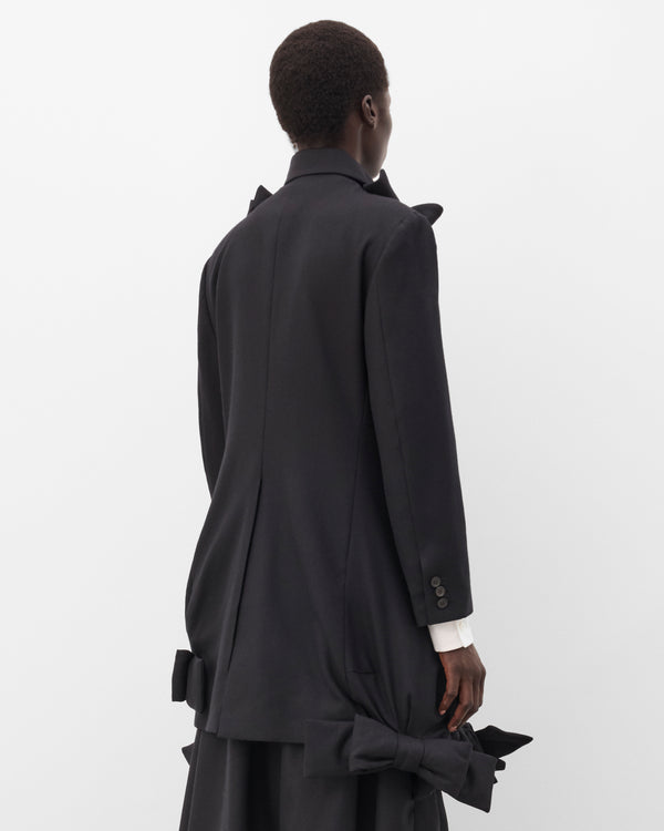 Noir Kei Ninomiya - Women's Bow Jacket - (Black)
