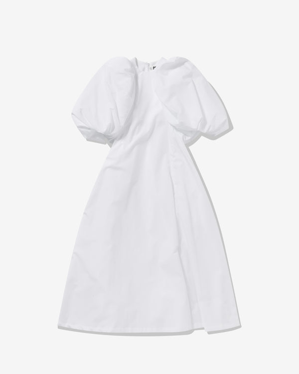 Noir Kei Ninomiya - Women's Ruffled Sleeve Dress - (White)