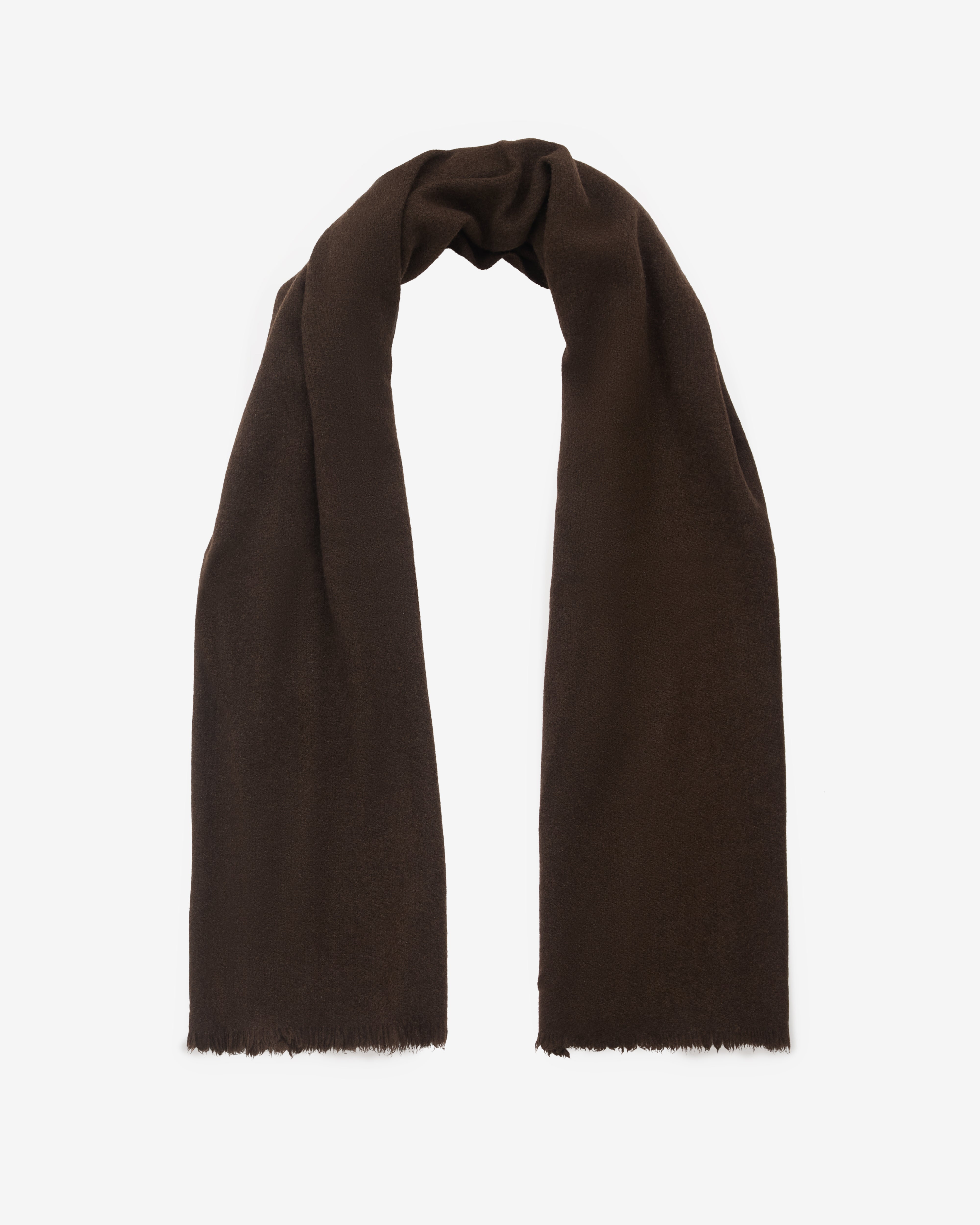 Norlha: Nomad Net Scarf (Brown) | Dover Street Market London