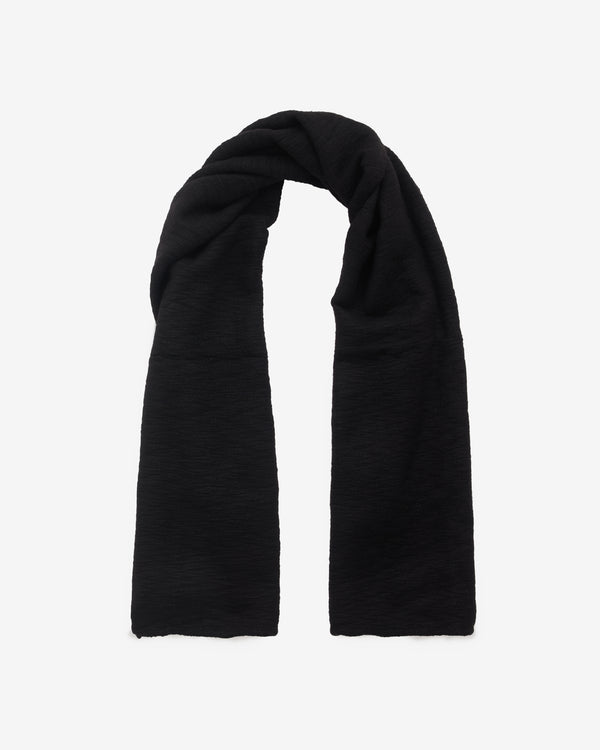 Norlha - Handspun Shepherd Scarf - (Black)