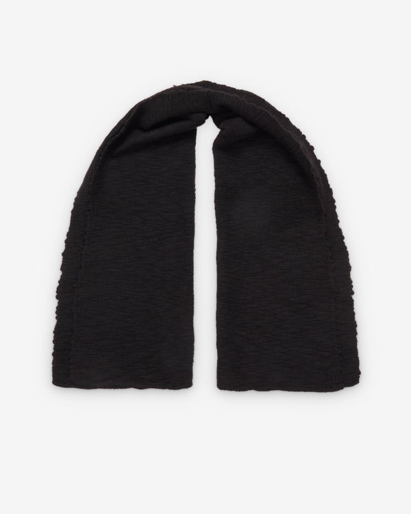 Norlha - Handspun Shepherd Scarf - (Black)