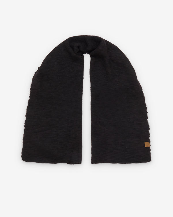 Norlha - Handspun Shepherd Scarf - (Black)