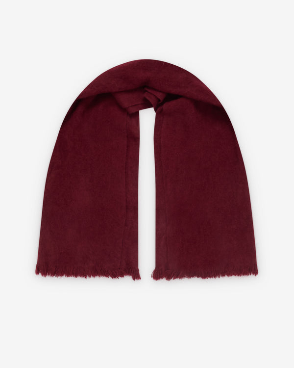 Norlha - Dense Boiled Ember Scarf - (Monk Red)