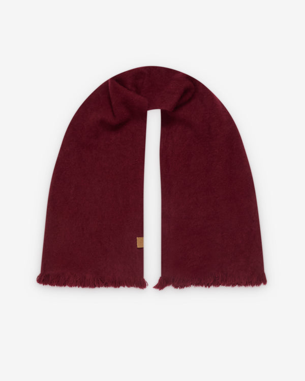 Norlha - Dense Boiled Ember Scarf - (Monk Red)
