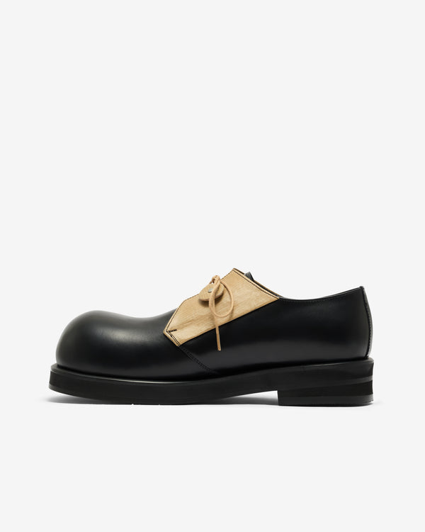 No Idea - Men's Big Foot Document Envelope Derby - (Black/Brown)