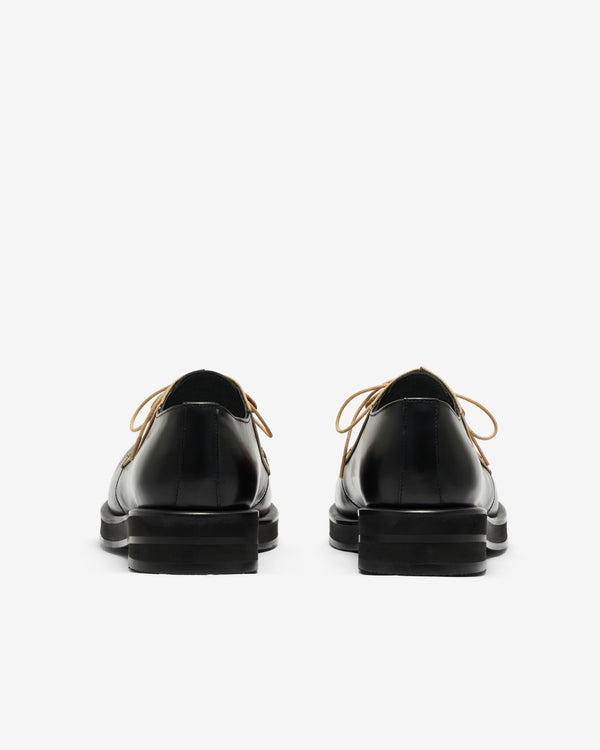 No Idea - Men's Big Foot Document Envelope Derby - (Black/Brown)