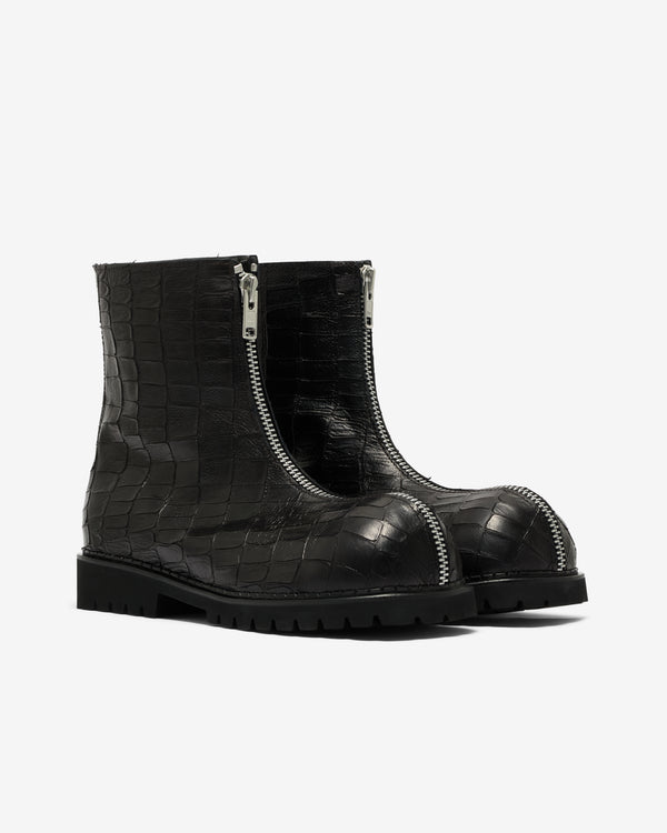 No Idea - Men's Big Foot 2 Zip 2 Layer Boots - (Black)