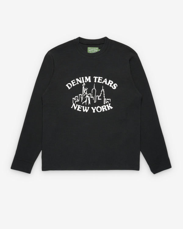 Denim Tears - Men's Oxidized Cotton Wreath Thermal - (Black)