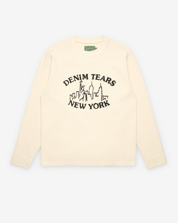 Denim Tears - Men's Oxidized Cotton Wreath Thermal - (Oatmeal)