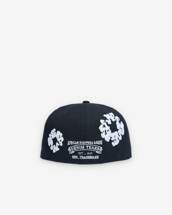 Denim Tears - Men's New Era Fitted Cap - (Navy)