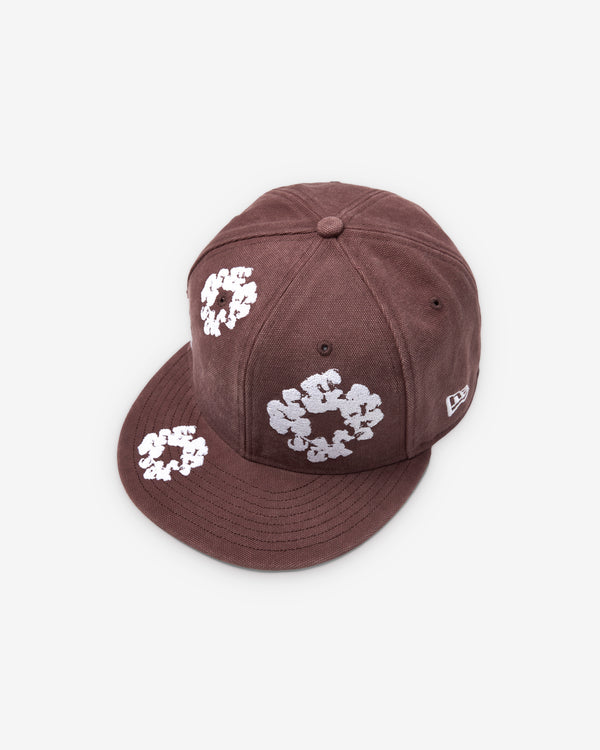 Denim Tears - Men's New Era Cotton Wreath 59/50 - (Brown)