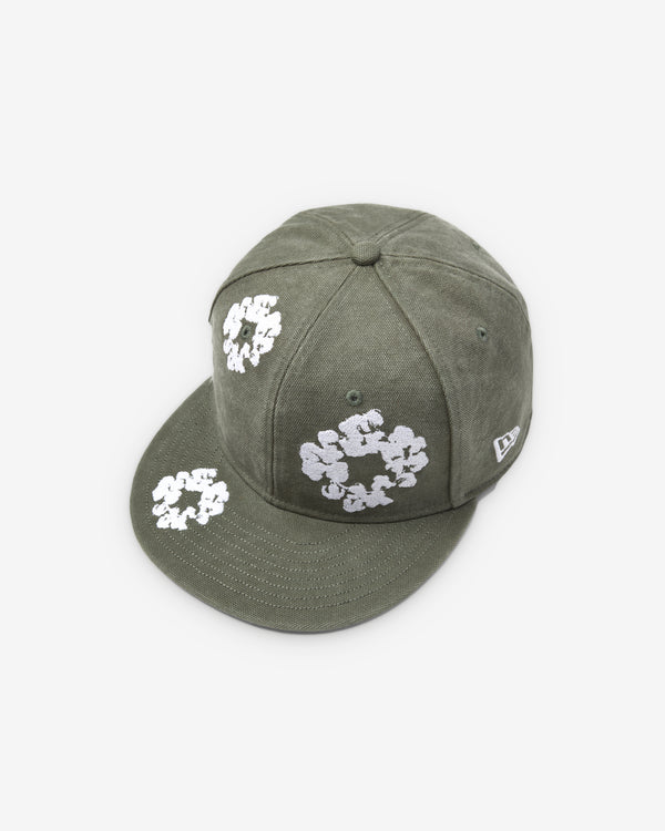 Denim Tears - Men's New Era Cotton Wreath 59/50 - (Green)