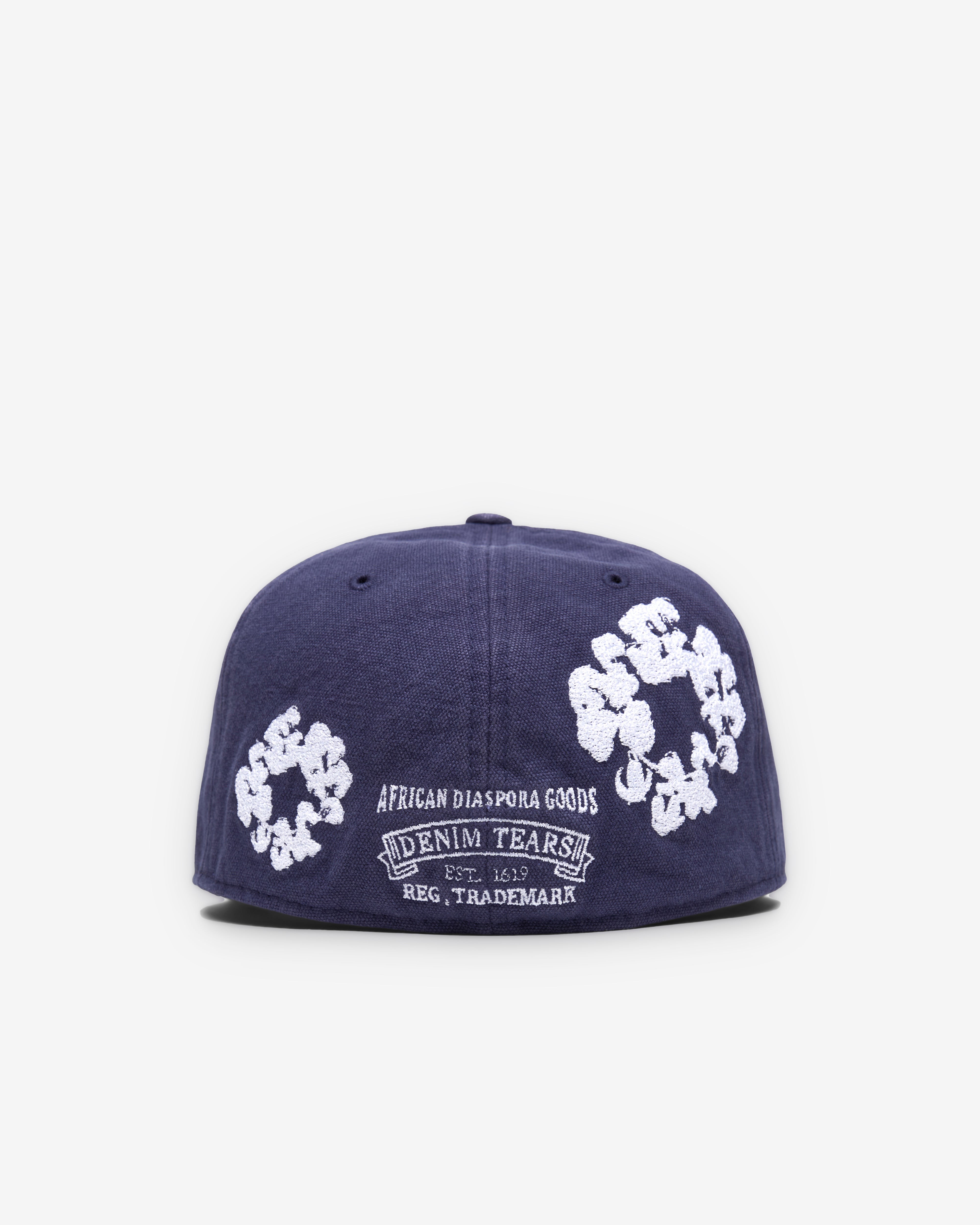 ERA NEW × TEARS 専用DENIM Cotton In Available 🔥🔥 Caps 59/50 Wreath Cotton Era New Tears Denim Wreath 帽子