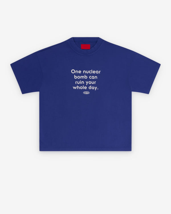 Fugazi - Men's Nuke Tee - (Blue)