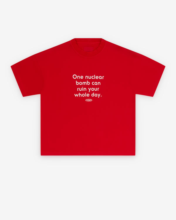 Fugazi - Men's Nuke Tee - (Red)