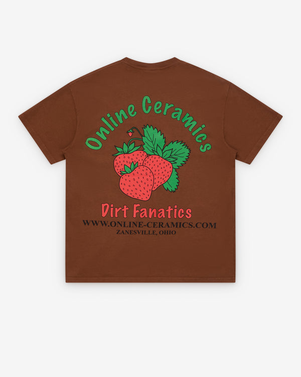 Online Ceramics - Men's Dirt Fanatics T-Shirt - (Dirt Grey)