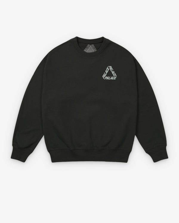 Palace - Men's OG P3 Crew - (Black)