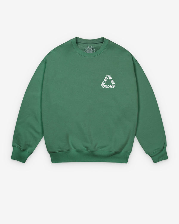 Palace - Men's OG P3 Crew - (Racey Green)