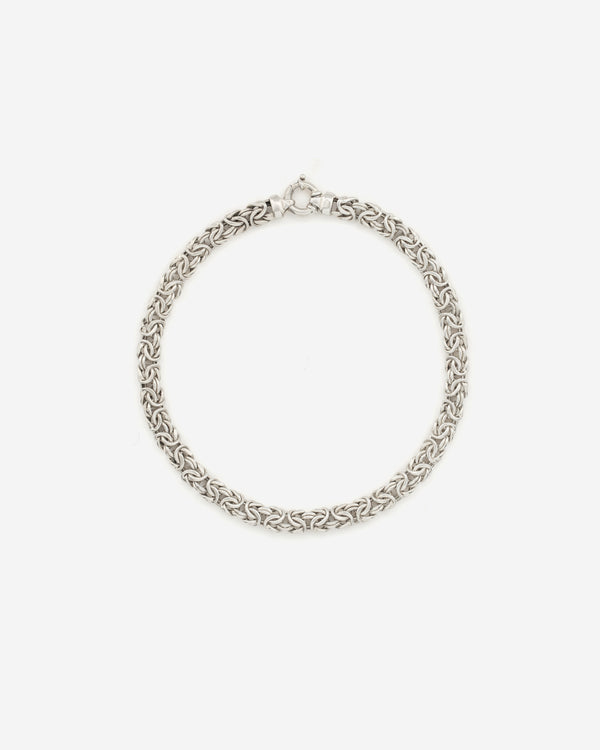 Old Jewelry - Fools Nest Necklace - (Silver)