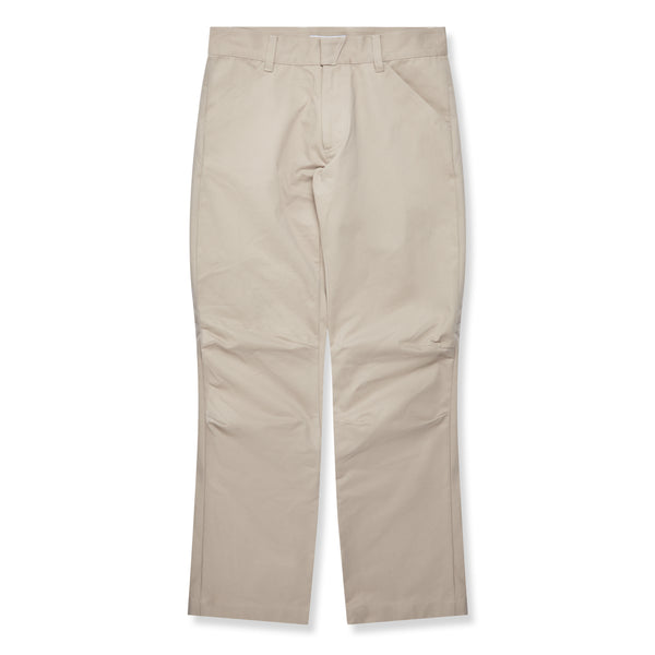 Olly Shinder - Men’s Cotton Trouser With Back Vent - (Stone)
